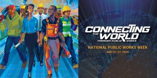 Depiction of Public Works employees